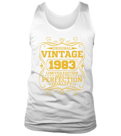 Vintage 1983 Original Limited Edition Tank Top Unisex