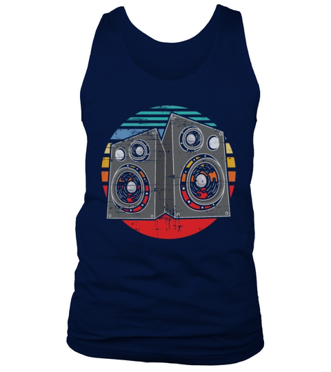 Vintage Subwoofer Music Audio Stereo Tank Top Unisex