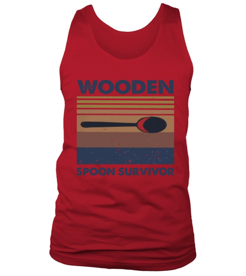 Wooden spoon survivor vintage shirt Tank Top Unisex