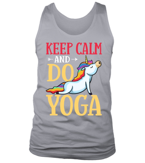 Yoga Unicorn Beginner Workout Quotes Meditation Tank Top Unisex