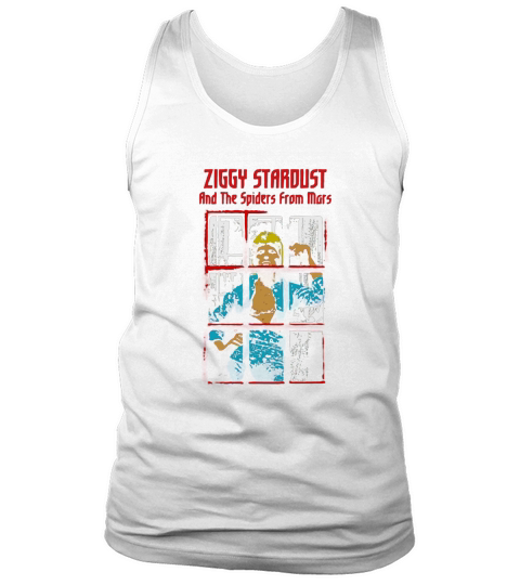 Ziggy Stardust And The Spiders From Mars Tank Top Unisex
