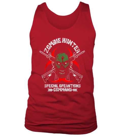 Zombie Hunter Special Operations Command T Shirt Tee Tank Top Unisex