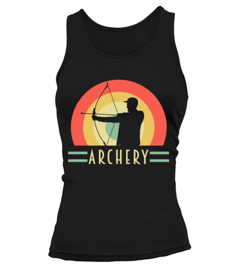 Archery Bow Hunting Vintage Longbow Tank top Woman