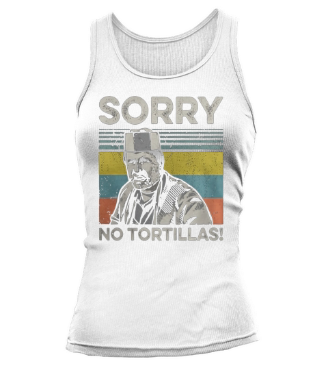 Blood In Blood Sorry No Tortillas Vintage shirt Tank top Woman