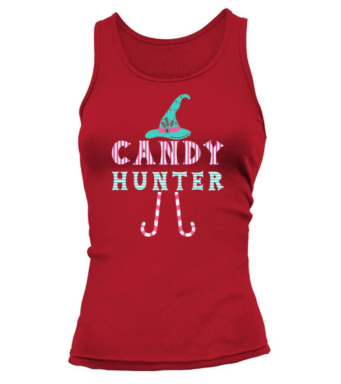 Candy Hunter Halloween Funny Tank top Woman