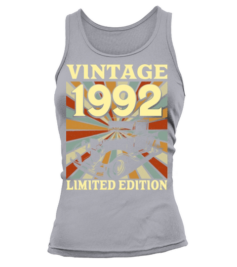 Classic And Old Car 1992 Vintage 30th Birthday Tank top Woman