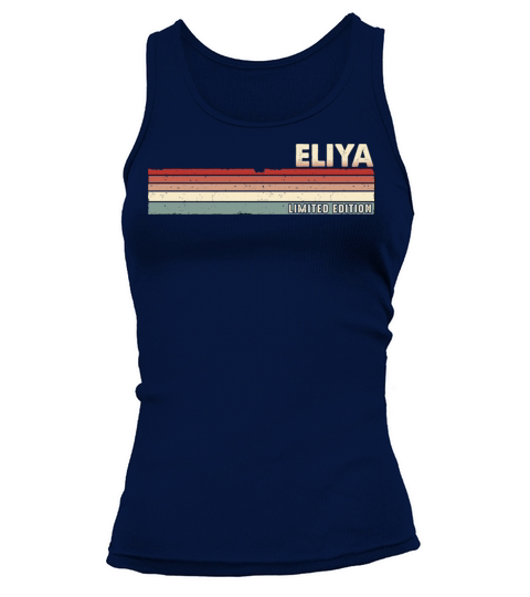 Eliya Funny Retro Vintage Name Surname 80s 90s Tank top Woman