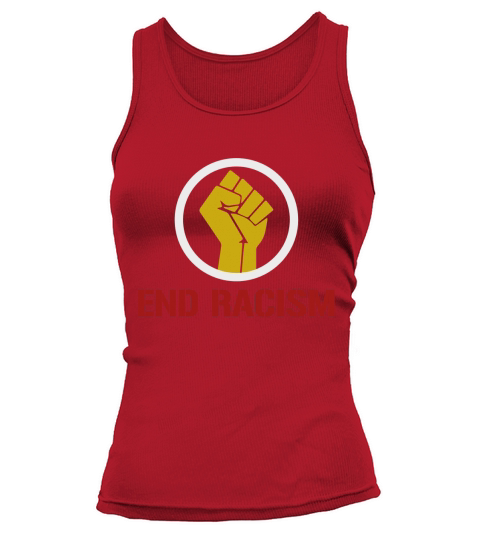 End Racism   African American  Black Lives Tank top Woman