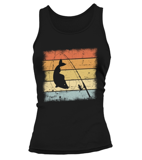 Fishing Retro Design Tank top Woman