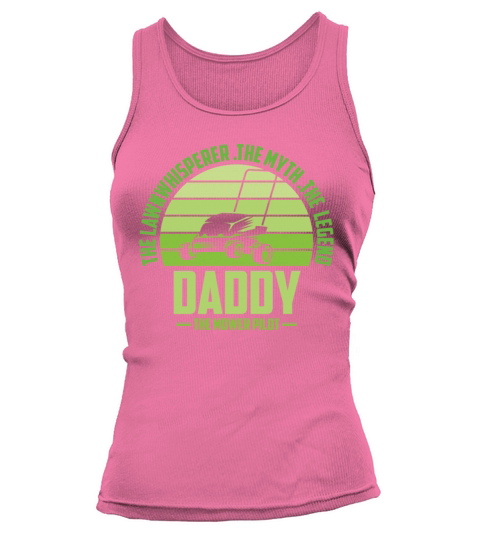 Funny Daddy Lawn Mowing Shirt Lawn Mower Mow Summe Tank top Woman