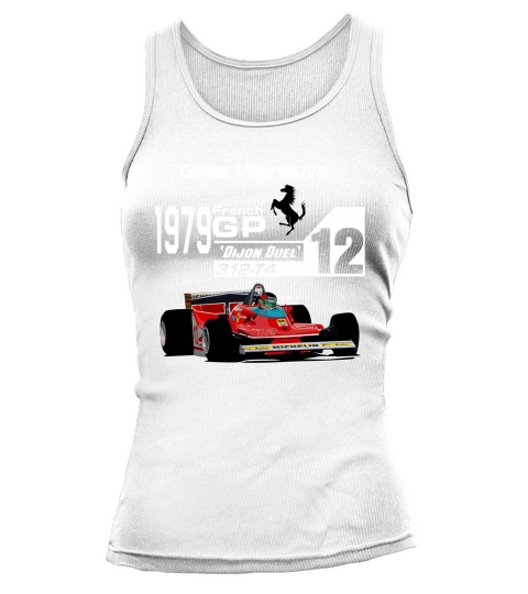 Gilles Villeneuve F1 GP Tank top Woman
