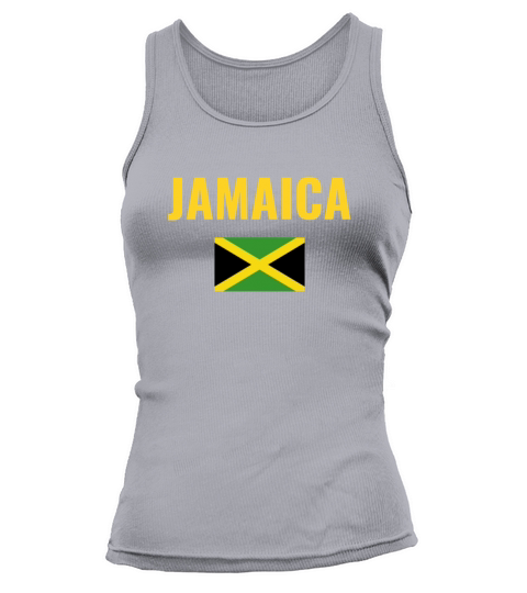 Jamaican Flag Jamaica Gift Souvenir Vintage Travel Tank top Woman