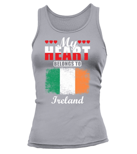 My Heart Belongs to Ireland Tank top Woman