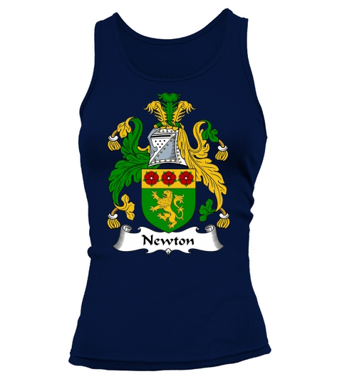 Newton Family Crest Scottish Family Crests Tank top Woman