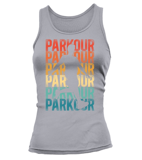 Parkour Free Running Traceur Retro Tank top Woman