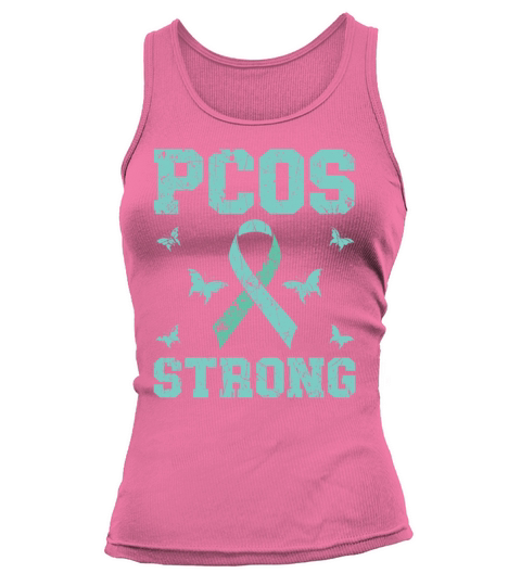 PCOS Strong Polycystic Ovary Syndrome Warrior Tank top Woman