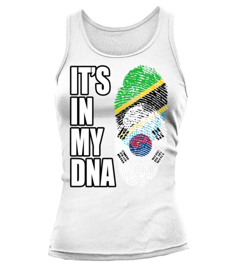 Tanzanian And South Korean Vintage Heritage DNA Fl Tank top Woman