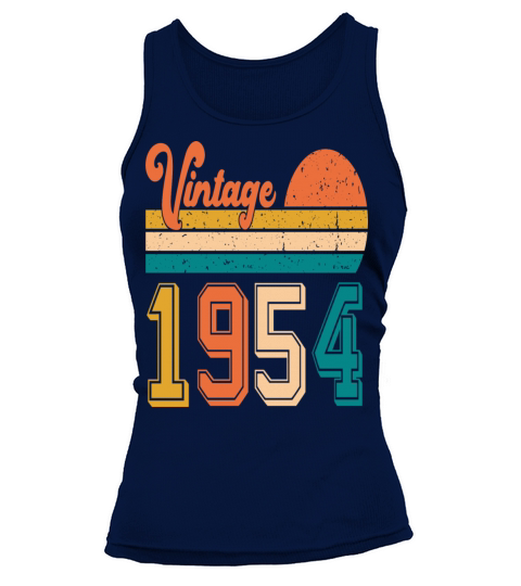 Vintage 1954 birthday gift Tank top Woman