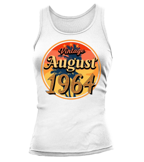 Vintage 1964 August Tank top Woman