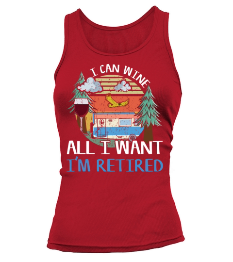 Vintage Wine Adventure Vacation Glamp Go Camping Tank top Woman