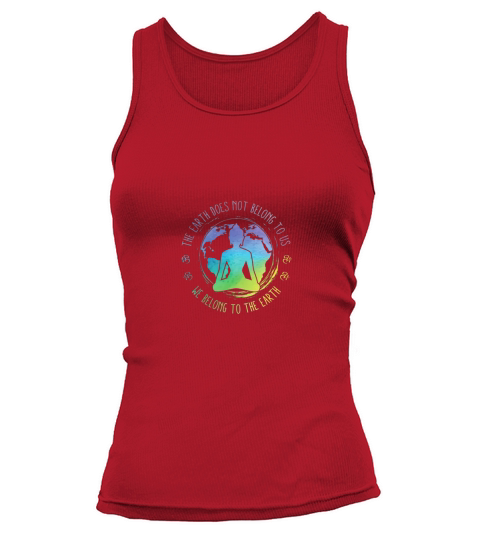 We Belong To Earth T Shirt By Trashscan Design By Humans----STNPQQE LIMTED EDITION Tank top Woman