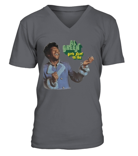Al green V-Neck T-shirt