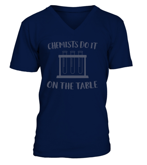 Chemistry Student Funny Chemist Lab V-Neck T-shirt