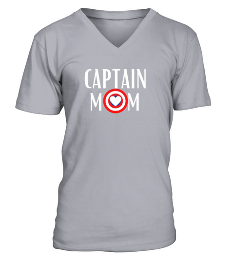 Christmas Mothers Day Moms Birthday Superhero V-Neck T-shirt