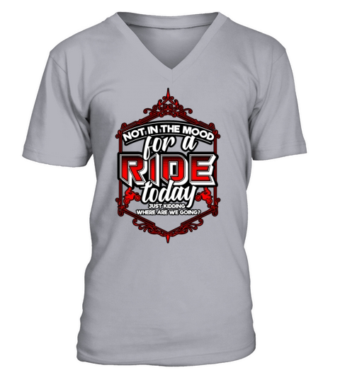 Motorbike Not In The Mood For A Ride Today V-Neck T-shirt