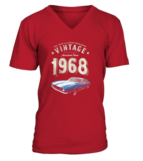 VINTAGE CAMARO 1968 SHIRT V-Neck T-shirt