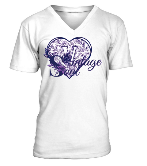 Vintage Soul V-Neck T-shirt