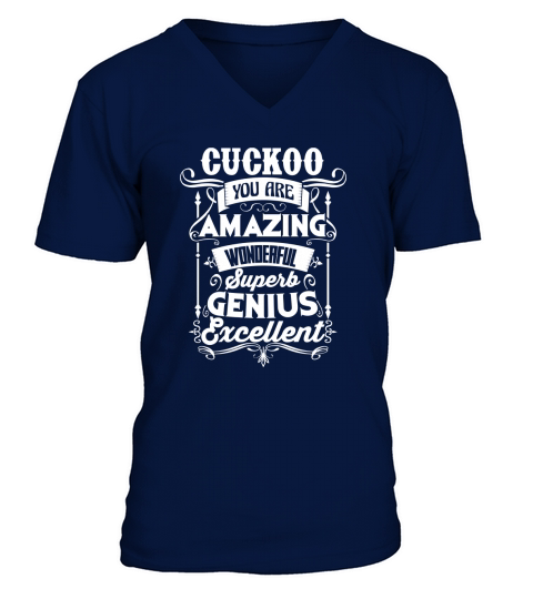 Vintage Tshirt for CUCKOO V-Neck T-shirt