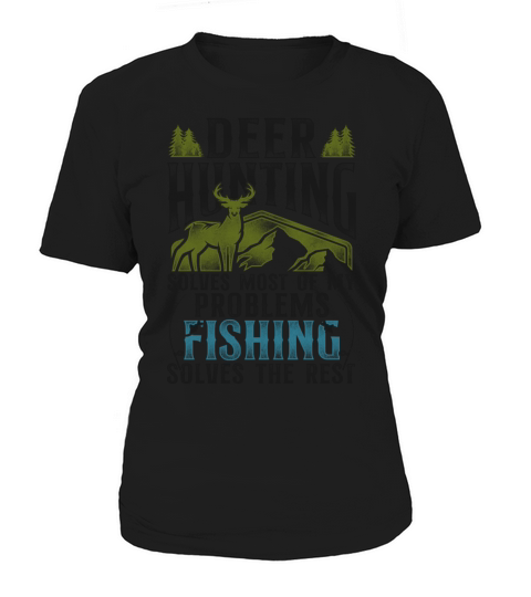 Buck Deer Hunting Hunter Fishing Women's T-Shirt