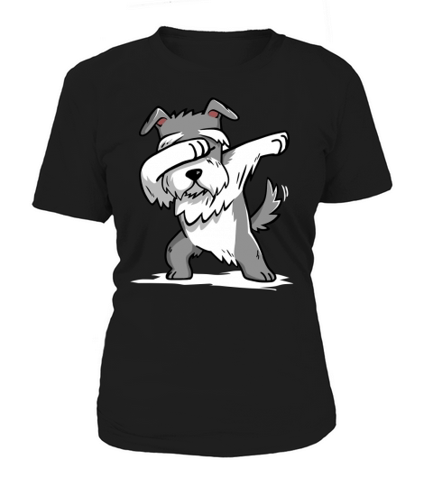 Chemise Drôle Schnauzer Dab Women's T-Shirt