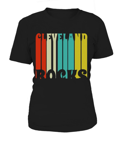 Cleveland Rocks Retro Vintage Shirt Women's T-Shirt
