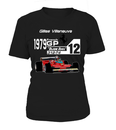 Gilles Villeneuve F1 GP Women's T-Shirt