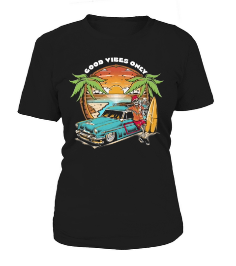 Good Vibes Only Vintage Women's T-Shirt