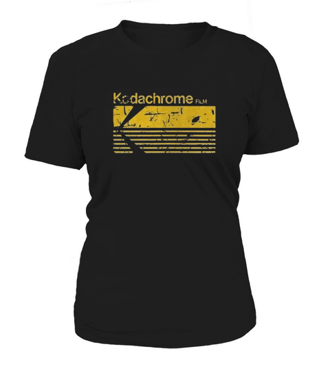 VINTAGE PHOTOGRAPHY KODAK KODACHROME  YELLOW Women's T-Shirt