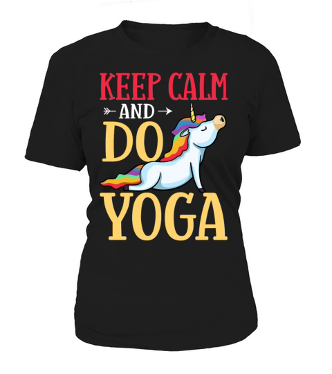 Yoga Unicorn Beginner Workout Quotes Meditation Women's T-Shirt