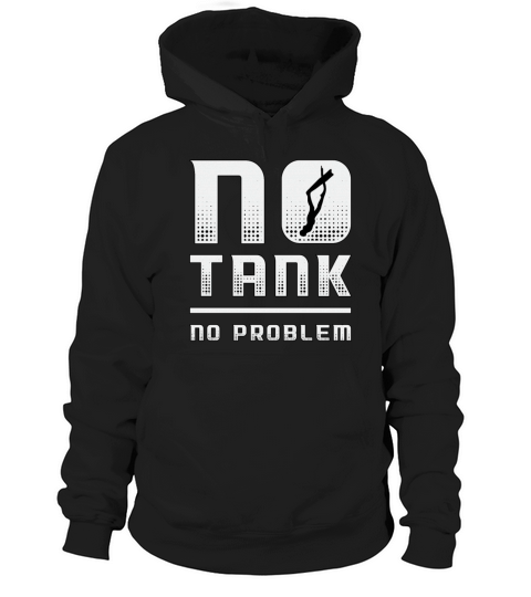 Freediving No Thank No Problem Apnoe Fan Freediver Hoodie Unisex