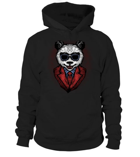 Halloween Gift Panda Skeleton PandaBar Horror Hoodie Unisex
