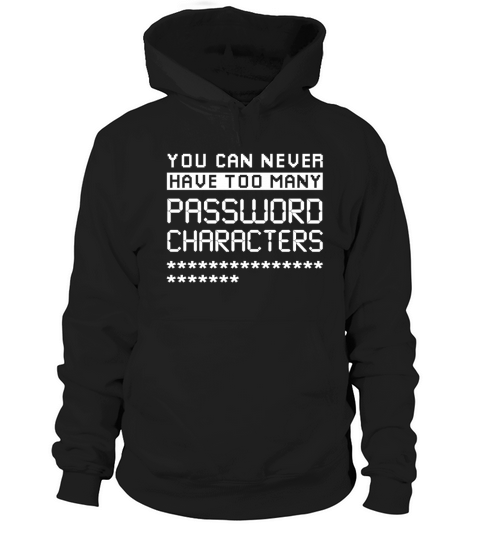 Password Funny Cyber Security Hoodie Unisex