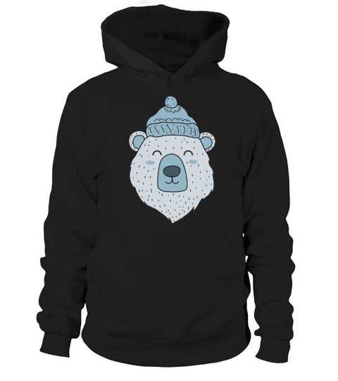 polar bear Ice Bear Icebear Winter Winter Hat gift Hoodie Unisex