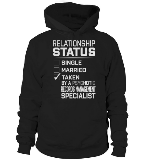Records Management Specialist Job Hoodie Unisex