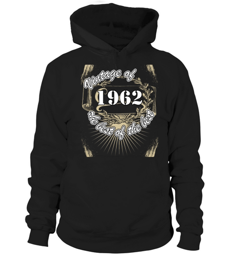 Vintage 1962 Birthday Saying Retro 60 Years Hoodie Unisex