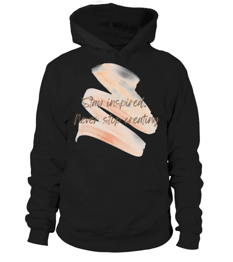 White Beige Minimalistic Watercolor Effect Wave Hoodie Unisex