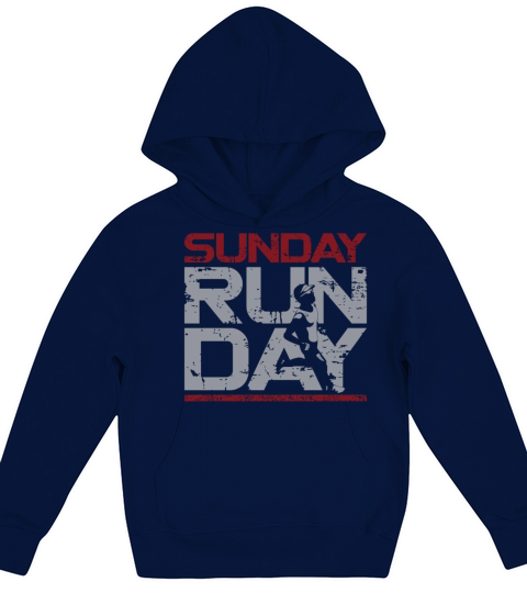 Running Runner Half Marathon Kids Hoodie