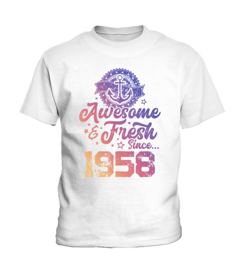 1958 awesome fresh Kids T-Shirt