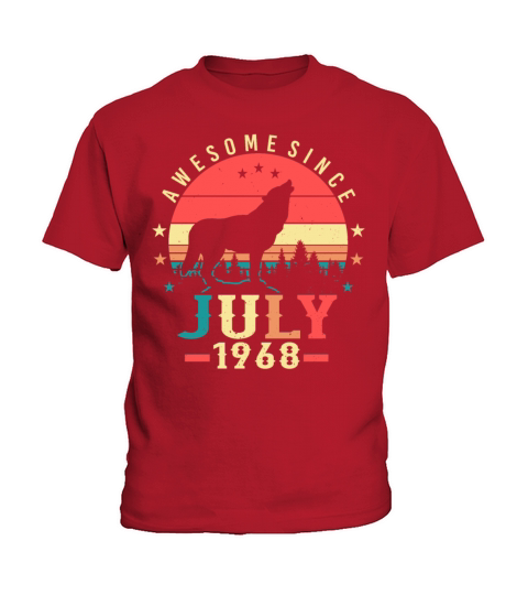 1968 In July Wolf Kids T-Shirt
