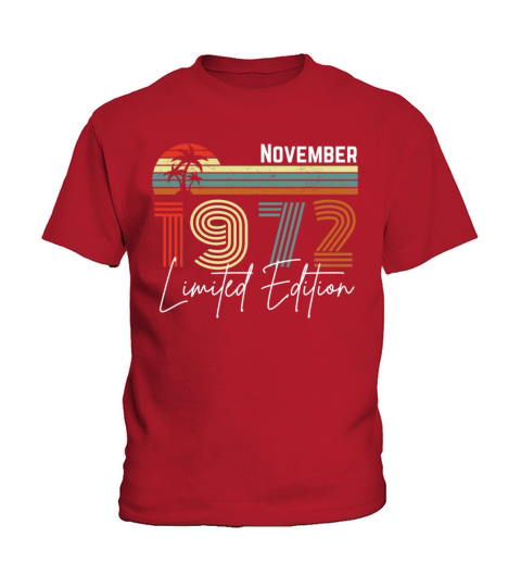 40 Years November 1982 Vintage Limited Edition Kids T-Shirt